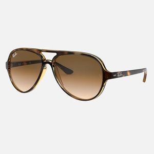 Ray Ban Cats 5000 Classic Sunglasses in Tortoise *Case Included*